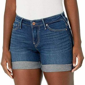 True Religion Jayde Denim Mid Rise Short Blue 29W